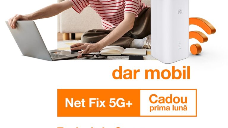 Orange lansează primul serviciu de internet fix prin 5G+ din România