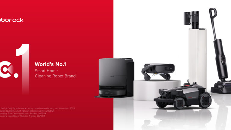 Roborock devine brandul numărul 1 la nivel global în categoria roboților de curățenie inteligenți